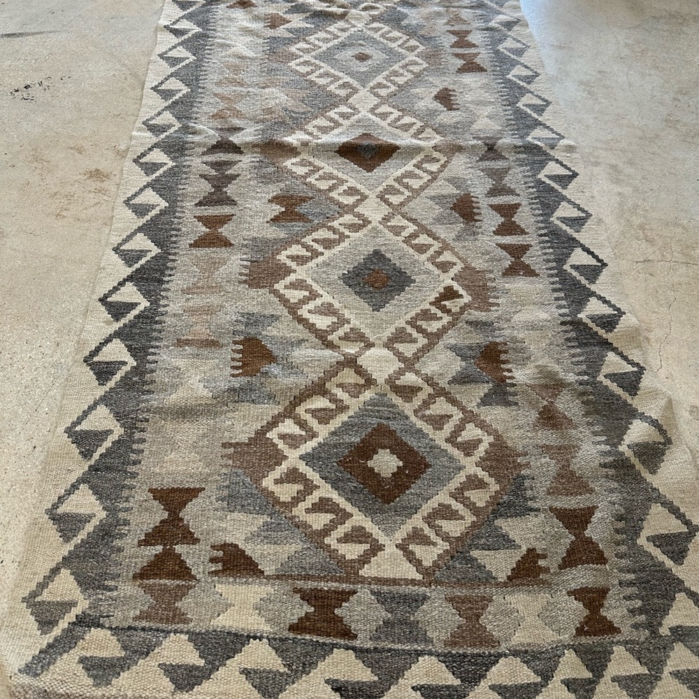 High quality pure wool Turkish runner rug